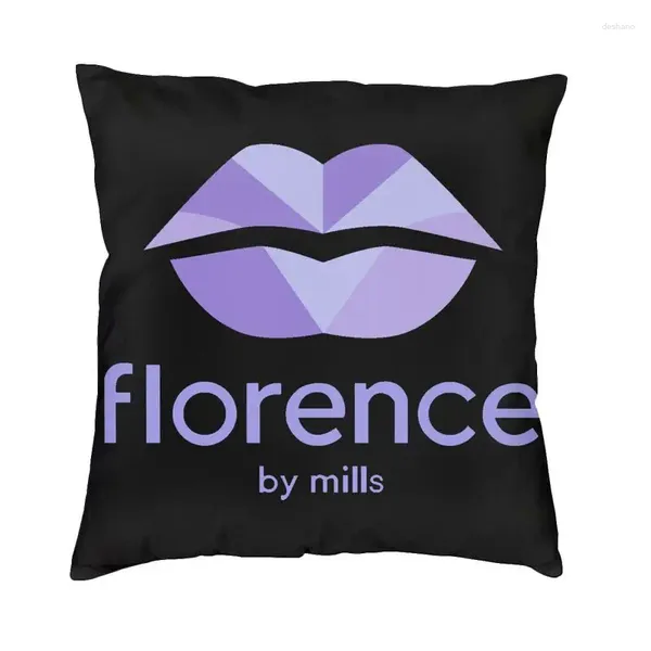 Almohada Florence By Mills Fundas de tiro nórdico Silla decorativa para el hogar con labios