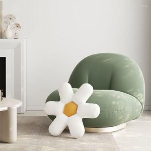 Oreiller fleur oreillers de sol grand décoratif en peluche jet pour salon chambre canapé canapé-lit doux mignon rond