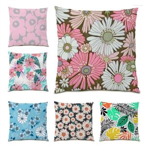 Kussen Bloemen Home Cover Sierhoezen Velvet Living 45x45 Kamerdecoratie Strepen Plaids Print E0034