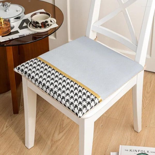 Almohada de cuatro estaciones silla tapete de almohadilla suave para el patio de comedor oficina en el hogar de almohadas de jardín al aire libre dormitorio