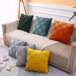 Oreiller Couvre à lancer des fruits de fruits 45x45 Décoration de salon Polyester Linen Cover Sofa Food Sofa Home Decor Gift E1241