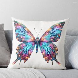 Pillow Garden Lumina - Cyber Butterfly Throw Christmas Supplies Decorations 2024 Covers pour S