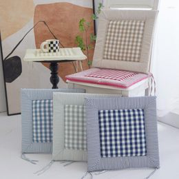 Oreiller géométrique lin Plaid chaise de bureau maison salon canapé étage étudiant banc réglage bout à bout