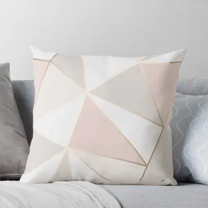 Kussen geometrische roze grijze grijze sofa cover s voor kinderen