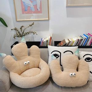 Oreiller gingembre mignon jet de canapé imprimé en peluche salon doux confortable pp coton chaise de bureau textile à la maison