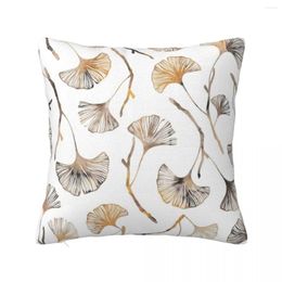 Oreiller Ginkgo, housses d'oreillers de couchage pour salon, articles de décoration pour la maison, noël