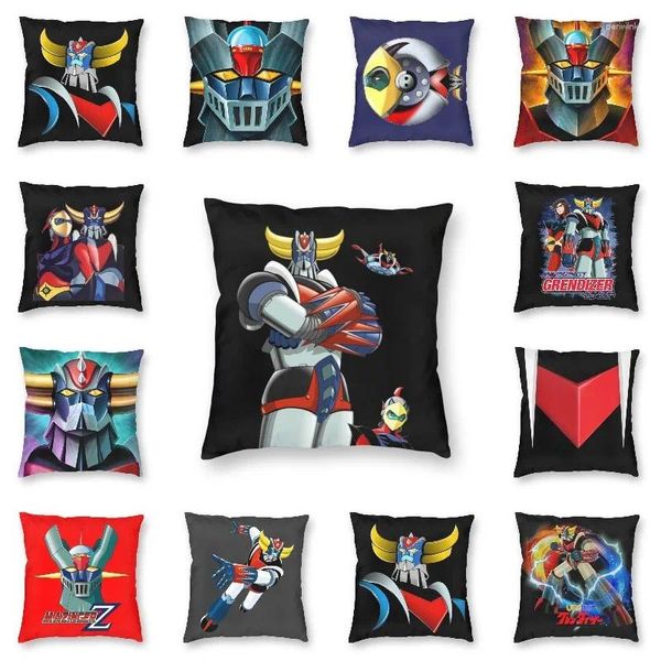 Pillow Goldorak Cover Sofa Home Decor Ufo Robot Square Throw 45x45 Bureau DÉCORATION DÉCORATION