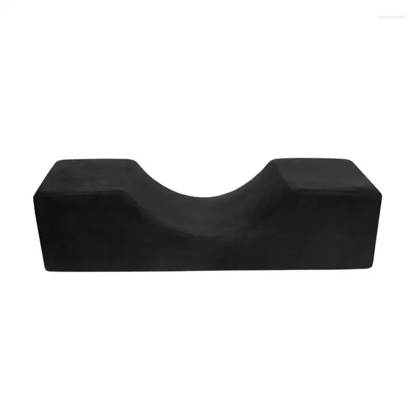 Almohada de espuma de memoria de extensión de pestañas injertadas con herramienta de belleza de forma u para soportar las pestañas de cabeza y cuello para