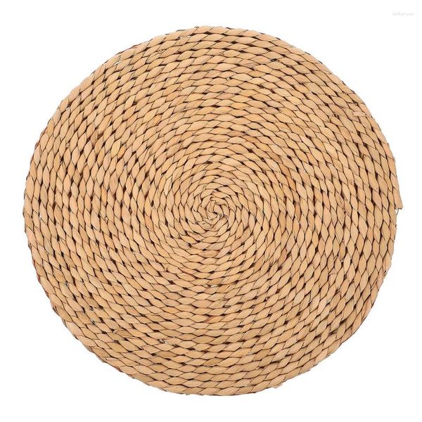 Pillow Grass Picnic Food Mat de nourriture décorative Round Porte-Yoga Méditation PAD SEATS SEAU SEAU SEAU SAGNIFIQUE S