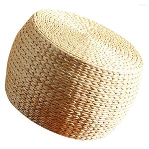 Pillow Grass Small ottoman non glipt se tabouret rond