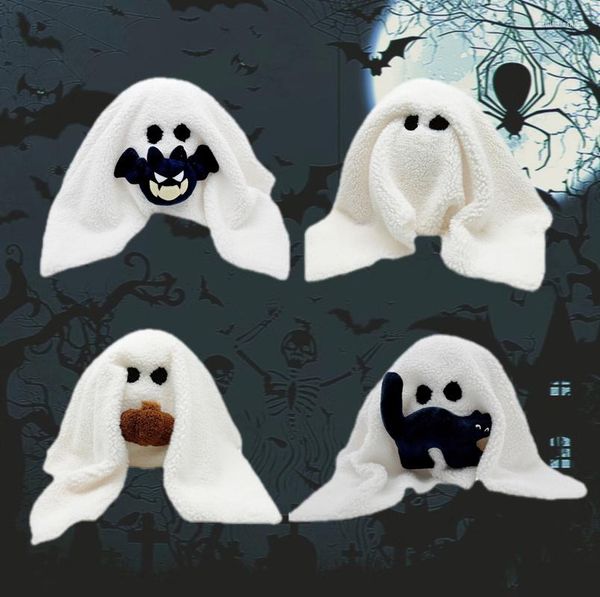 Almohada Gus El Fantasma Con Calabaza Halloween Dibujos Animados Muñeca Lanzar Juguete Suave Decoraciones De Fiesta Regalos