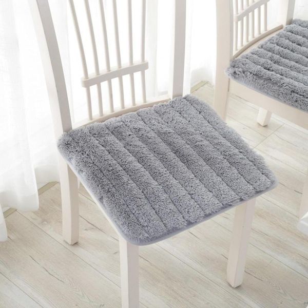 Almohada H Para BuFor Asiento Antideslizante S Cubierta Silla De Hogar Cómodas Almohadillas Suaves Oficina Delgada