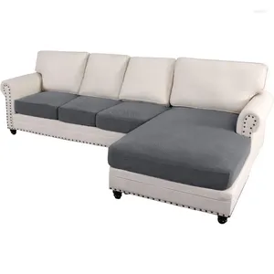 Almohada H.Versailtex Sectional Couch Cover 4 piezas SEFA SEAT L Forma de chaise separada