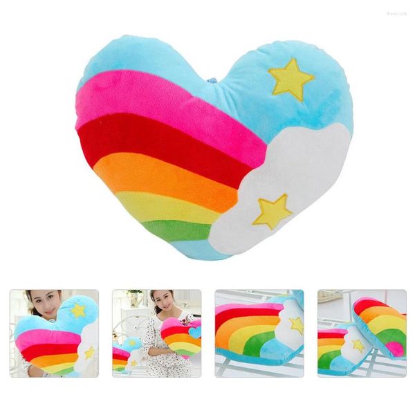 Oreiller coeur s jetez des enfants décor artificiel pp lovers de forme de coton chiens en peluche