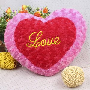 Kussen hartvorm gooi sofa autostoeltje zacht gevulde pluche poppen speelgoed thuis decor bruiloft valentijnsdag cadeaus