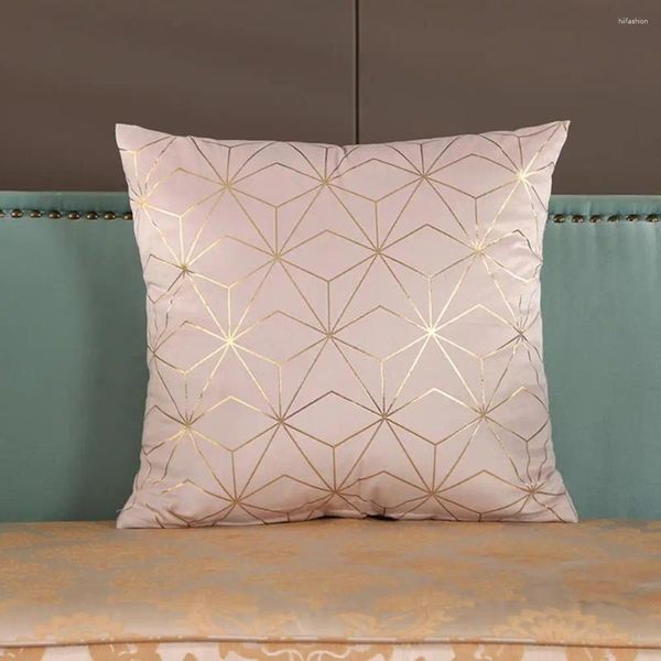 Taie d'oreiller à fermeture éclair cachée, belle couverture en Polyester doux avec impression Unique pour canapé de maison