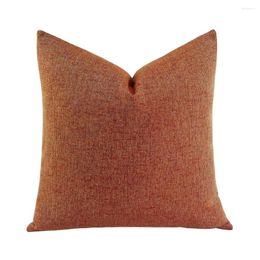 Kussen hyineeatex hedendaagse vaste kas textuur decoratieve sofa zacht bakstenen rode hoes 45x45cm 1 stuk pakket