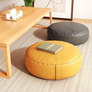 Kussen home textiel meditatie homestay erker tatami niet -gestimuleerde marokkaanse pouf cover technologie doek ottoman luie futon