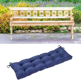 Pillow Indoor Outdoor Soft Thicken Bench Non-slip Elastic Comfortable Seat Mat Pad Cover For Garden Patio