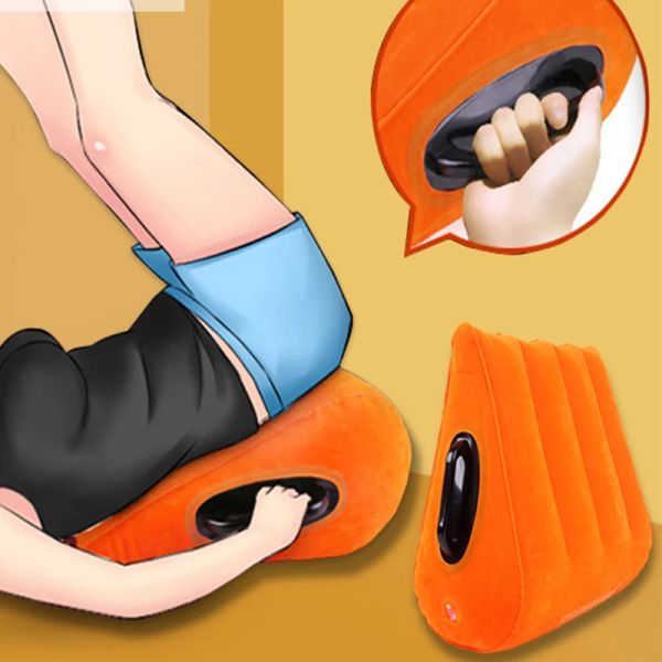 Almohada sexo inflable almohada muebles para adultos cuña mágica cojín sexual posición de amor manejo bdsm sofá juguetes eróticos para parejas juegos