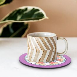 Tasse de tasse isolée d'oreiller Cuisine non gaspilleuse coutures en caoutchoucs en bulc-tasses résistantes à la chaleur Mat à la maison