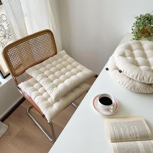 Kussen Japanse stijl futon billen niet slip vierkant rond dik stoel kussen voor kantoor/keuken/eetkamer/patio stoelen