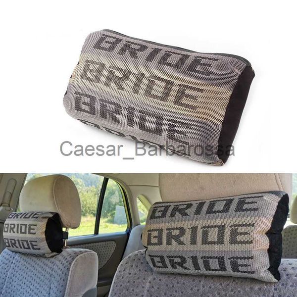 Almohada JDM estilo novia suave asiento de coche soporte decoración reposacabezas respaldo asiento cojín Universal coche cuello s BAG043 x0626 x0625