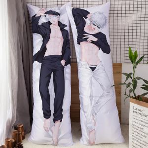 Kussen jujutsu kaisen kussen dakimakura kussensloop knuffelen body kussen sexy Japanse anime vriendje kussen otaku kussensom