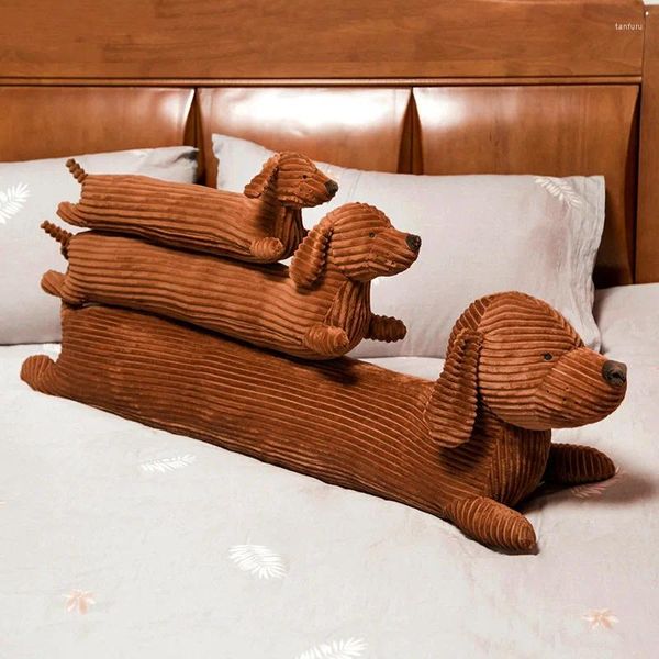 Almohada Kawaii Almohadas para perros Muñeca decorativa Durmiendo Niños Juguete Habitación cálida Hogar Sofá Silla Ropa de cama Decoración