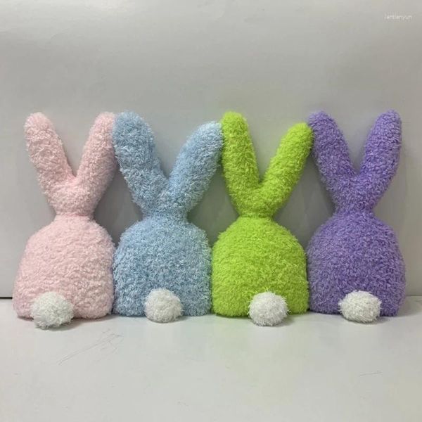 Oreiller Kawaii en peluche douce de pâques pour enfants filles, joli cadeau, décoration de la maison, cadeaux d'anniversaire pour filles