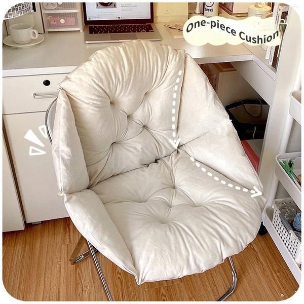 Oreiller grand fauteuil en une pièce en peluche chaude hivernure de bureau canapé de bureau décoration pour enfants adulte chaise cul coussin