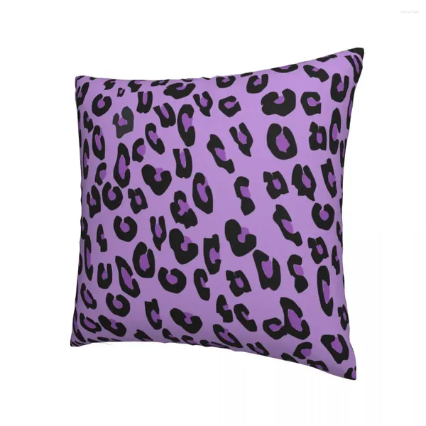 Almohada leopardo funda de almohada decoraciones de cubierta de poliéster impresas