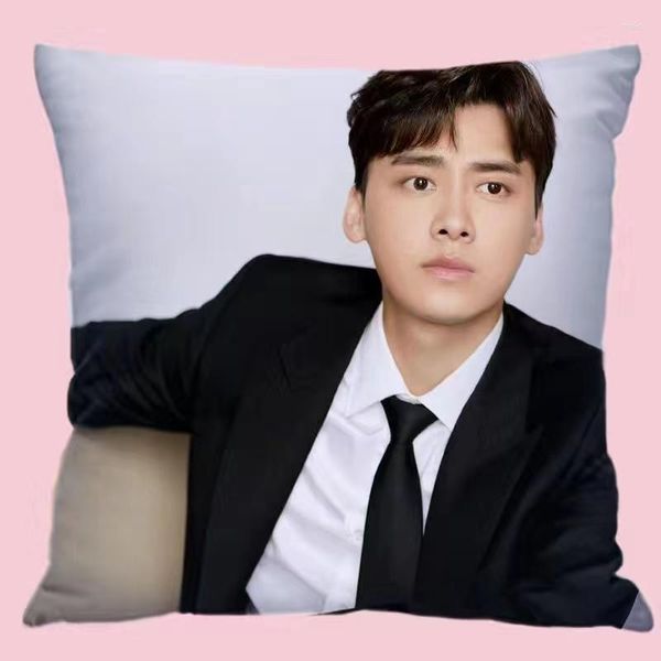 Oreiller Li Yifeng HD Poster Taie d'oreiller imprimée double face TV The Mirror: Twin Cities Secretly Greatly Drama Stills Decor Cover