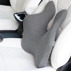 Kussen lumbale voor bureaustoelstoel auto taille achterkant ondersteuning mat geheugenschuim kussen zwangere vrouwen wervelkolom pijnverlichting