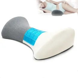Almohada soporte lumbar memoria espuma para dormir alivio para la almohadilla del asiento del automóvil
