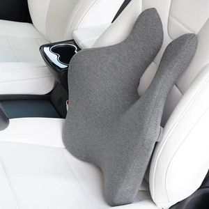 Pillow Lumbar Support Slow Rebound Memory Coton Office Bureau Protecteur Protecteur Car Home Chair Backrest