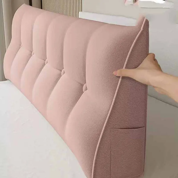 Oreiller luxe moderne peluche s élégant bureau de chambre de couchage canapé de couchage lombaire dossier coussin chaise décoration de maison
