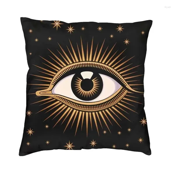 Almohada de lujo ojo turco mal tiro 40 40 cm diseño del hogar cada ve arte cubierta sofá coche ropa de cama funda de almohada