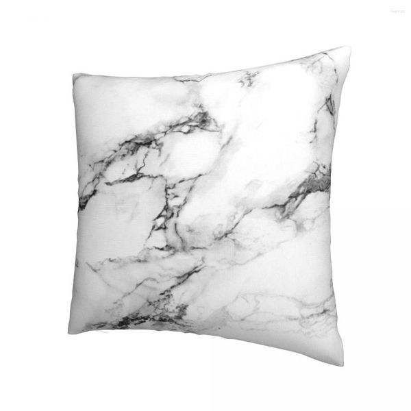 Taie d'oreiller en marbre, jolie taie d'oreiller minimaliste, housse en Polyester, décoration de Style nordique, vente en gros pour la maison, 45 45cm