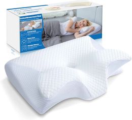 Oreiller à mémoire de mousse Contour Pillow Nou à épaule Pain d'oreiller orthopédique ergonomique pour le couvreur de l'arrière-ventre