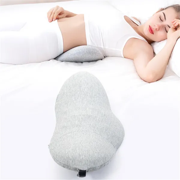 Oreiller à mémoire mousse lombaire enceinte tampon de taille enceinte de support de support lavable lit de tapis arrière