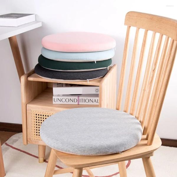 Tabouret rond en mousse à mémoire d'oreiller confortable