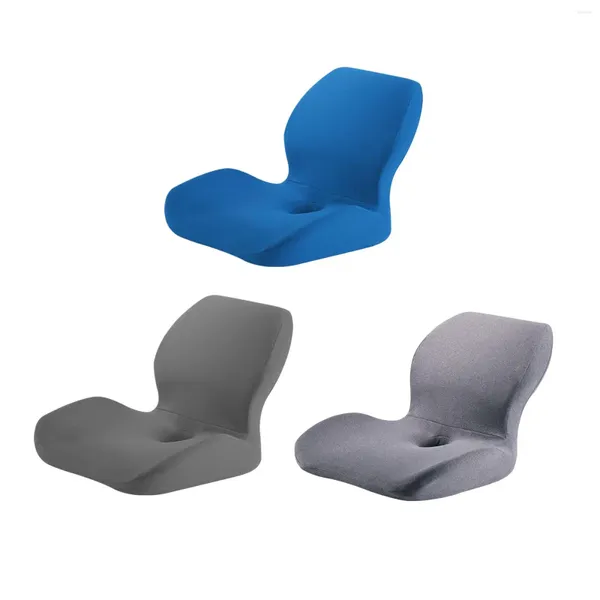 Asiento de espuma de memoria de almohada con cubierta lavable almohadillas sin alivio para sillón transpirable para jardín para el hogar patalde conducir regalos de cumpleaños