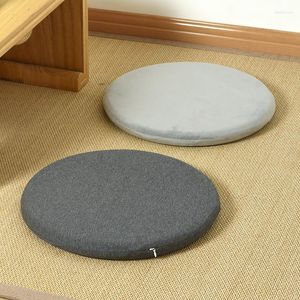 Kussen geheugenschuim dikke vaste kleur ronde autokantoor stoelmat verwijderbaar en wasbaar tatami pad futon home decor