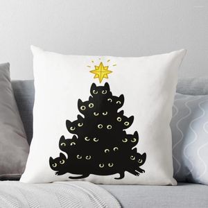 Kussen Meowy Kerst Gooi Decoratieve Bank Kussensloop Hoesjes