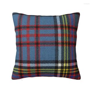 Kussen Moderne Mode Tartan Plaid Case 40x40cm Woondecoratie Geometrische Gingham Nordic Cover Fluwelen kussensloop