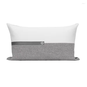 Kussen Moderne Noordse worp Covers Gray White Sofa Case Decoratieve s voor woonkamer bureaustoel Home Decor