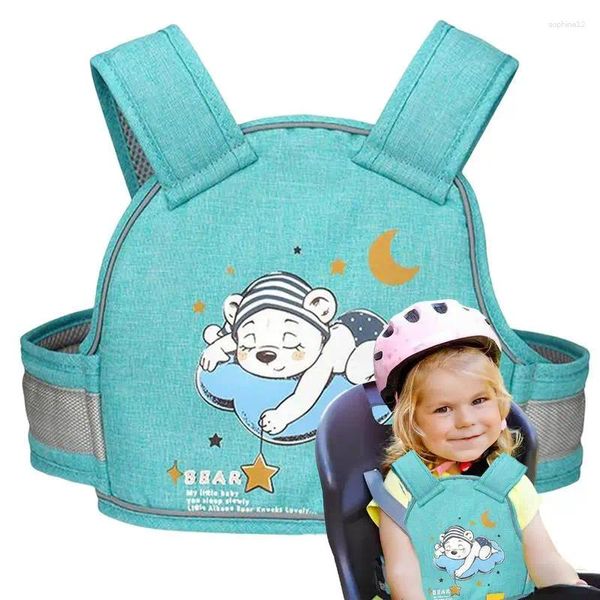 Pillow Motorcycle Harness For Kids Safety Strap sièges CELaire Véhicule électrique pour la laisse