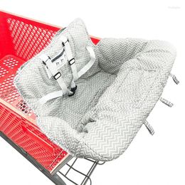 Pillow Multifonctionnel Baby Shopping Mat Couvrette haute chaise de chaise épaissie de supermarché à tampons à soupe de protection Cushi