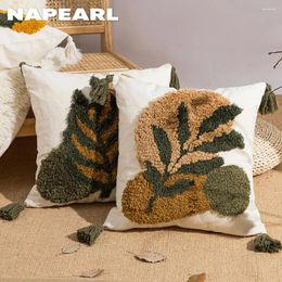 Kussen napearl herfstbladeren geborduurde stijl cases covers sofa couch 45x45cm home decor